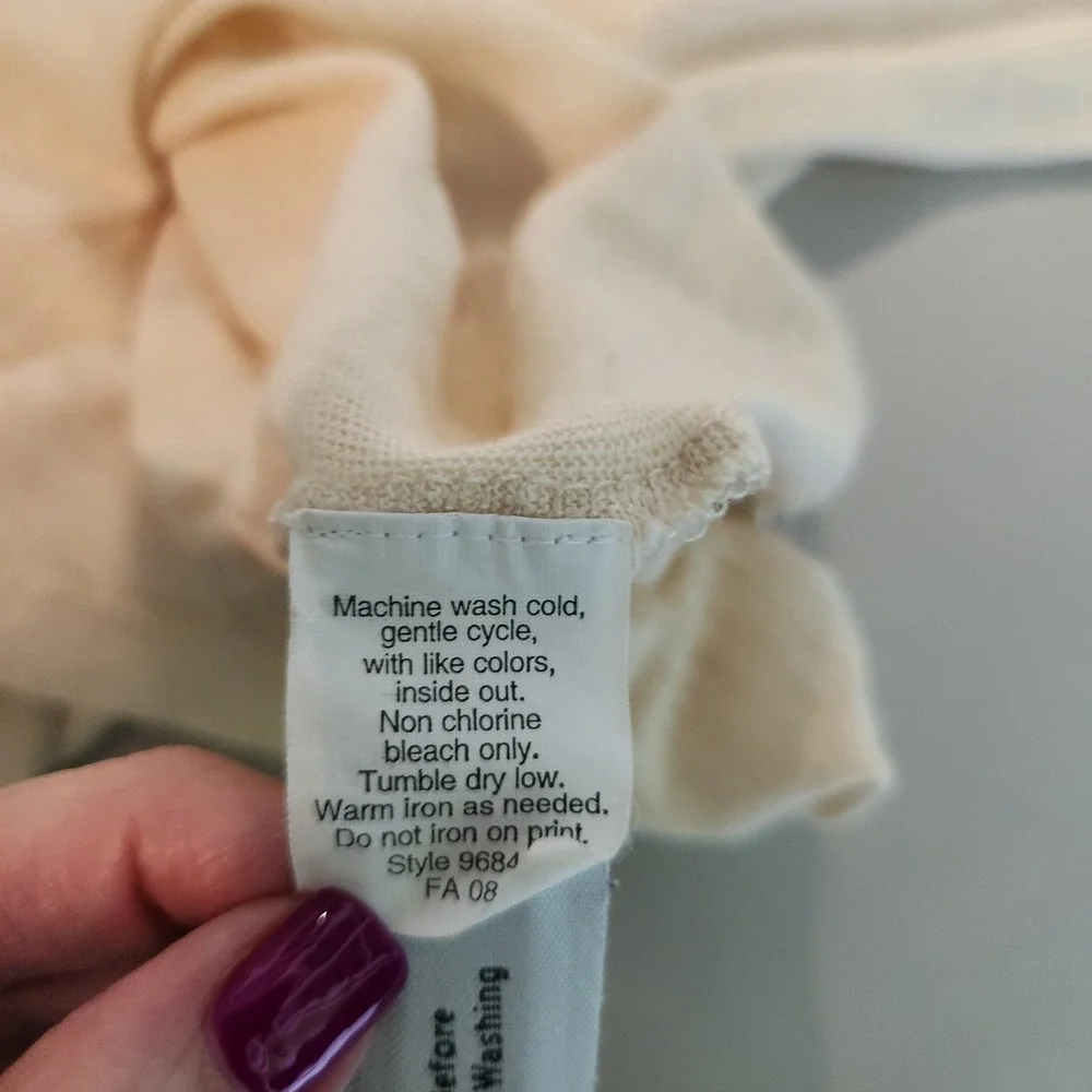 J. Crew Painter T Tshirt Creamy Butter Yellow Cotton Casual Medium